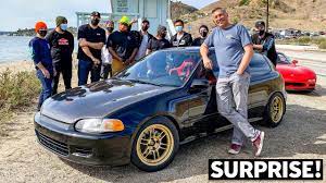 At its introduction, it won the car of the year japan award for the second time. We Surprise Nads With His New Honda Civic Eg Build It Rips Part 2 Of 2 Youtube