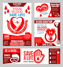 Donated blood and blood products make surgeries possible, lessen the gravity of humanitarian and natural disasters, and can help just about anyone in need. World Blood Donor Day Banner For Blood Donation Campaign Event Royalty Free Cliparts Vectors And Stock Illustration Image 100547921
