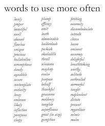 Project Fairytale Words To Use More Often Words Words To Use Writing Tips