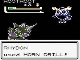 No explosions, no risk of hitting teammates, and no destruction of items or walls. Pokemon Moves 16 Horn Drill Youtube