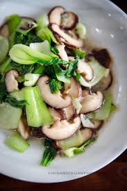 Cook the bok choy in one layer in the skillet. Bok Choy And Mushroom Stir Fry China Sichuan Food