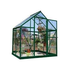 Harmony 6 Ft X 4 Ft Polycarbonate Greenhouse In Green Polycarbonate Greenhouse