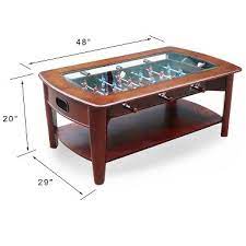 Foosball coffee table for sale. Kick Java 48 Foosball Coffee Table Kick Foosball Tables