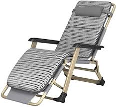 If you find a lower price on reclining camping chairs somewhere else, we'll match it with our best price guarantee. Amazon Com Foldable Reclining Chair Garden Sun Lounger Recliner Chairs With Cushion Outdoor Folding Lawn Lounge Chairs For Camping Beach Patio Pool Gray Garden Outdoor