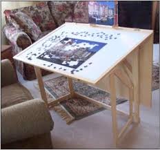 Puzzle Table Puzzle Table Hobby Table Diy Table