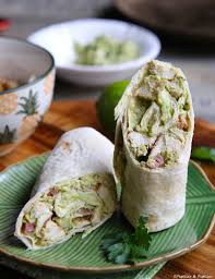 Wraps Poulet Avocat Recette En 2020 Avec Images Recette Wrap Wraps Poulet Avocat Poulet