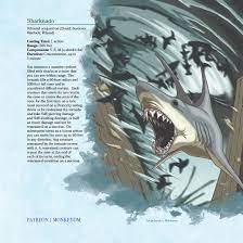 Spell - Sharknado, I really don't understand why WotC didn't include it in  the game... [Guide to the Abyssal Depths] : rUnearthedArcana