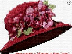 Let's bark words counted cross stitch pattern by ursula michael to download and print online. 60 Hats Ideas Red Hats Red Hat Society Cross Stitch