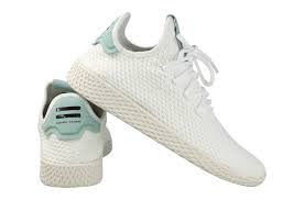 Die zusammenarbeit von adidas originals mit pharell williams führte dazu, dass die serie von den genialen tennis hu schuhe hergestellt wurde. Damen Schuhe Sneakers Adidas Originals Pharrell Williams Tennis Hu By8716 Weib Fur 49 50 Sneakerstudio De