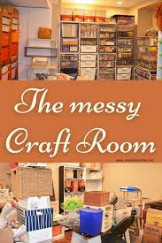 A craft room can truly get messy once you're in the works of creating something truly beautiful or practical. My Messy Messy Craft Room