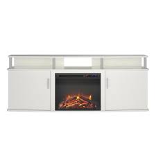 Foot in less than 24 minutes. Ameriwood Home Carson Electric Fireplace Tv Console For Tvs Up To 70 In White 1766893com
