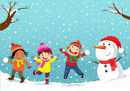 May 13, 2021 looking for winter coloring pages to keep the children occupied inside on cold winter days? Winter Fun Happy Children Playing In The Snow Royalty Free Cliparts Vectors And Stock Illustration Image 89220193