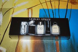 Shop for mini perfumes on sale! Giorgio Armani Mini Set For Men 4 5 5 4 7 Ml World Scenter Corporation