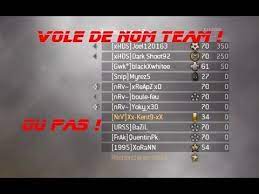 Créez de bons noms pour des jeux, des profils, des marques ou des réseaux sociaux. Retour Sur Mw2 Vole De Nom De Team Heu Non Youtube