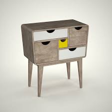 Free Commode Kristbjorg Scandinavian Style 3d Model Scandinavian Style Step Stool Decor