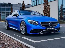 Edeltuning Der Mercedes Benz Amg S 63 Erlebt Bei Fostla De Sein Blaues Wunder Mercedes Benz Amg Mercedes Amg Coupe