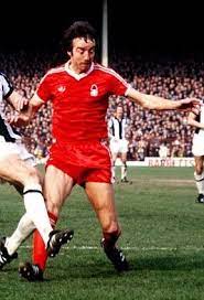 Clark sudah bermain dalam 400 pertandingan untuk newcastle united sebelum dia pindah ke nottingham forest. Frank Clark Nottingham Forest 1978