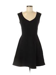 details about cynthia by cynthia rowley women black casual dress s