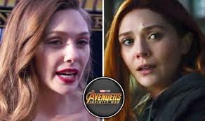 With this vast number of female heroes on screen, scarlet witch actress elizabeth olsen brought up the fact that she was the only actress with cleavage showing. Avengers Infinity War Elizabeth Olsen Teases Scarlet Witch Plot Films Entertainment Express Co Uk