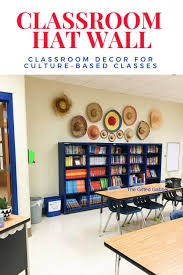 Decorative Hat Wall Spanish Classroom Decor The Gifted Gabber Spanish Classroom Decor Classroom Decor Spanish Classroom