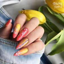 Tricly Nails Wiosna Spring Ombre Wielkanoc Swieta Tricky Nails