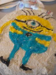 2 layer minions birthday cake cakes and memories. Lemon Minion Cake Pies And Plots