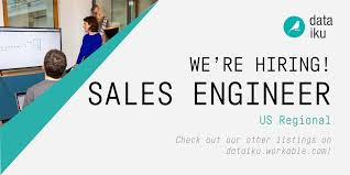 This sales engineer job description page is a sample for everyone who wants to begin job application. Dataiku On Twitter We Re Looking For Passionate Experienced Sales Engineers To Join Our Us Team Check Out The Job Here Https T Co Yymlto1x1s Hiring Salesengineer Enterpriseai Datascience Datasciencejobs Datasciencestartup Https T Co