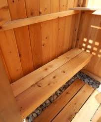 Height adjustability makes sure the shower bench fits you rather than you having to fit the shower bench. Outdoor Shower Kit Enclosures Cedar Wall Mount Showers Outdoor Shower Outdoor Shower Diy Outdoor