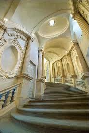 Palazzo carignano a torino è il capolavoro di guarino guarini che lo progettò e lo costruì per il principe di carignano. A Beautiful Stairway Palazzo Carignano Turin Italy Baroque Architect Guarino Guarini 1679 Architettura Storica Architettura Barocca Palazzi