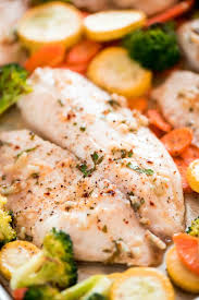 baked tilapia and roasted veggies the