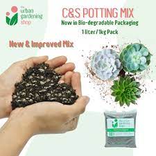 Espoma cactus mix provides optimum use espoma cactus mix anytime planting with containers. C S Soil Less Potting Mix 1 Liter Ideal For Cactus Succulents The Urban Gardening Shop Shopee Philippines