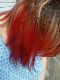 Cherry Red Kool Aid Dip Dye Hair Kool Aid Hair Temporary Hair Color
