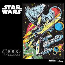 Pinball art is a jigsaw puzzle featuring artwork that is found only on stern pinball star wars pinball machines. Star Wars Stay On Target 1000 Piece Jigsaw Puzzle Buffalo Games Star Wars Puzzles Star Wars Games Star Wars Fine Art