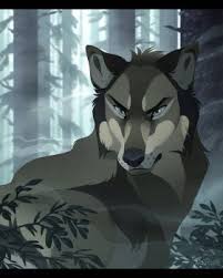 Anime Black And Brown Wolf Alpha Wolf Anime Wolf Anime Wolf Drawing Canine Art