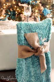 To find more easy and no sew decorating ideas on how to cover chairs with fabric. No Sew Diy Chair Covers For The Dining Room Living Room Wherever