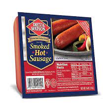 Order online dietz & watson smoked hot sausage on shop.rastellimarket.com. Dietz Watson Smoked Hot Sausage Hot Dogs Yoder S Country Market