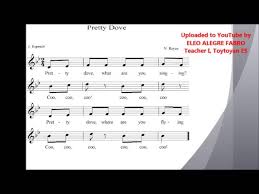 These words remind us of our wonderful experience in studying philippine music in our grade filipinosfor having a very rich culture especially in music and arts. K 12 Pretty Dove Grade 2 Songs Module 5 Youtube