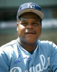 Lee May Autographed Royals 8 x 10 Photo