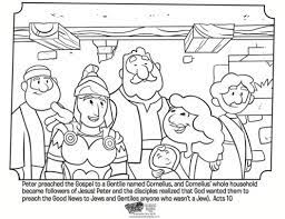 The illustration shows scenes from the early church including pentecost, paul's conversions, and the jailbreak of peter. Kids Class