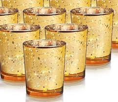 50 gold glass tealight votive candle holder wedding party table event decor bulk. 100 Pack Gold Votive Candle Holders Bulk Speckled Mercury Tealight Candle Holders Buy Stuff Store