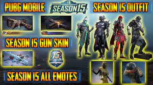 Pubg Mobile Season 15 Leaks Emotes Outfits Gun Skin Payload 2 0 Youtube