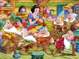 A Gif Story How The Seven Dwarves Party Just Like Your Friends Snow White Characters Snow White Disney Disney Princess Snow White