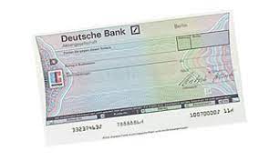 Scheck — der scheck (auch check, cheque) ist ein wertpapier, das eine unbedingte zahlungsanweisung eines kunden eines kreditinstituts an seine bank (bezogener) enthält. Verrechnungsscheck Einreichen Einlosen So Geht Es Scheckeinreichung Girokonto Org