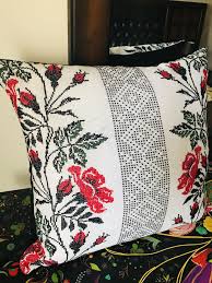 The most common cross stitch pattern pillowcase material is cotton. Pin On Vyshivka V Obihode