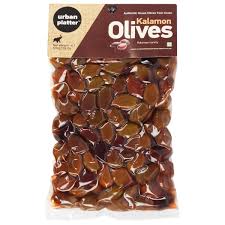 Urban Platter Kalamon Black Kalamata Olives 500g 17 6oz Unpitted Premium Quality Produced In Greece Urban Platter Kalamata Olives Platters Greek Olives