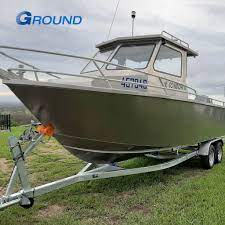 As experienced welded aluminum boat manufacturers, we take advantage of the exceptional qualities and potential of aluminum. China 6 5m 21 Feet Center Cabin All Welded Aluminum Alloy Commercial Fishing Boat China Boat And Fishing Boat Price