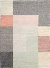 Tapiso maya teppich kurzflor modern verwischt meliert streifen design schwarz grau rot weiß wohnzimmer schlafzimmer ökotex 250 x 350 cm. Fields Jute 250x350 Rugvista