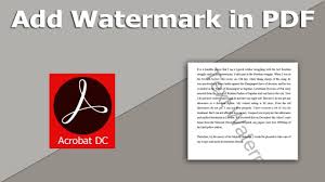 It's free, quick and easy to use. How To Add Text Watermark In Pdf Document Using Acrobat Pro Dc Youtube