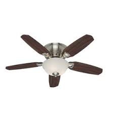 89 97 Kids Rooms And Study Hunter 44 Louden Low Profile Brushed Nickel Ceiling Fan Lowes Ceiling Fan Ceiling Fan With Light Brushed Nickel Ceiling Fan