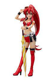 crunchyroll yoko race queen ver 1 7 scale figure gurren lagann race queen yoko figures